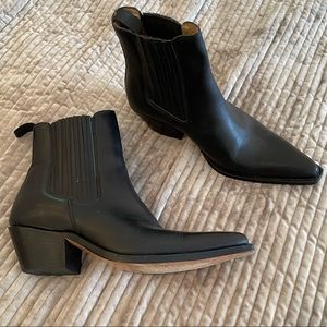 Sancho Made in Spain Cowboy Ankle
Boots. Leather Size 9